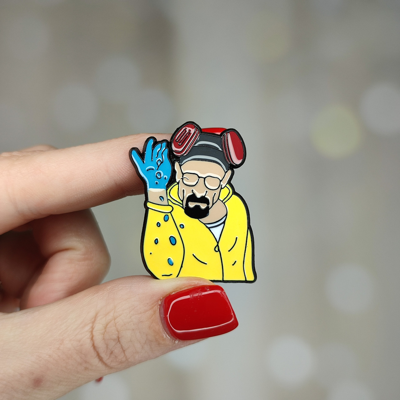 Металлический значок пин Во все тяжкие Гейзенберг, фото №1