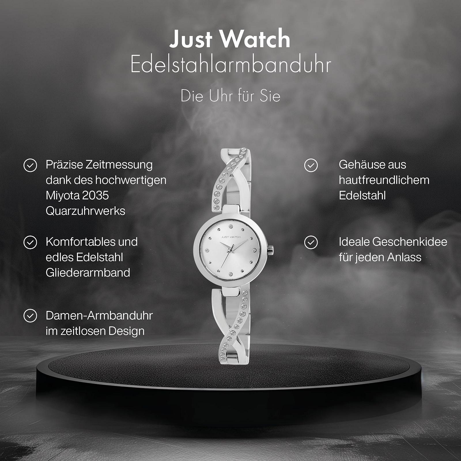 Часы Женские Just Watch Relana JW10174 Сталь Застежка-крючок Аналоговый Кварц, фото №2