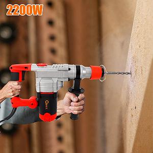 Перфоратор Kaichenyt 2200 Вт 30 Циліндр Багатофункціональний Мортиру Глибокий Клас SDS-Plus Зубило ціна на synthetic.ua - Фото 1 Перфоратор Kaichenyt 2200 Вт 30 Циліндр Багатофункціональний Мортиру Глибокий Клас SDS-Plus Зубило synthetic.ua - Фото 1