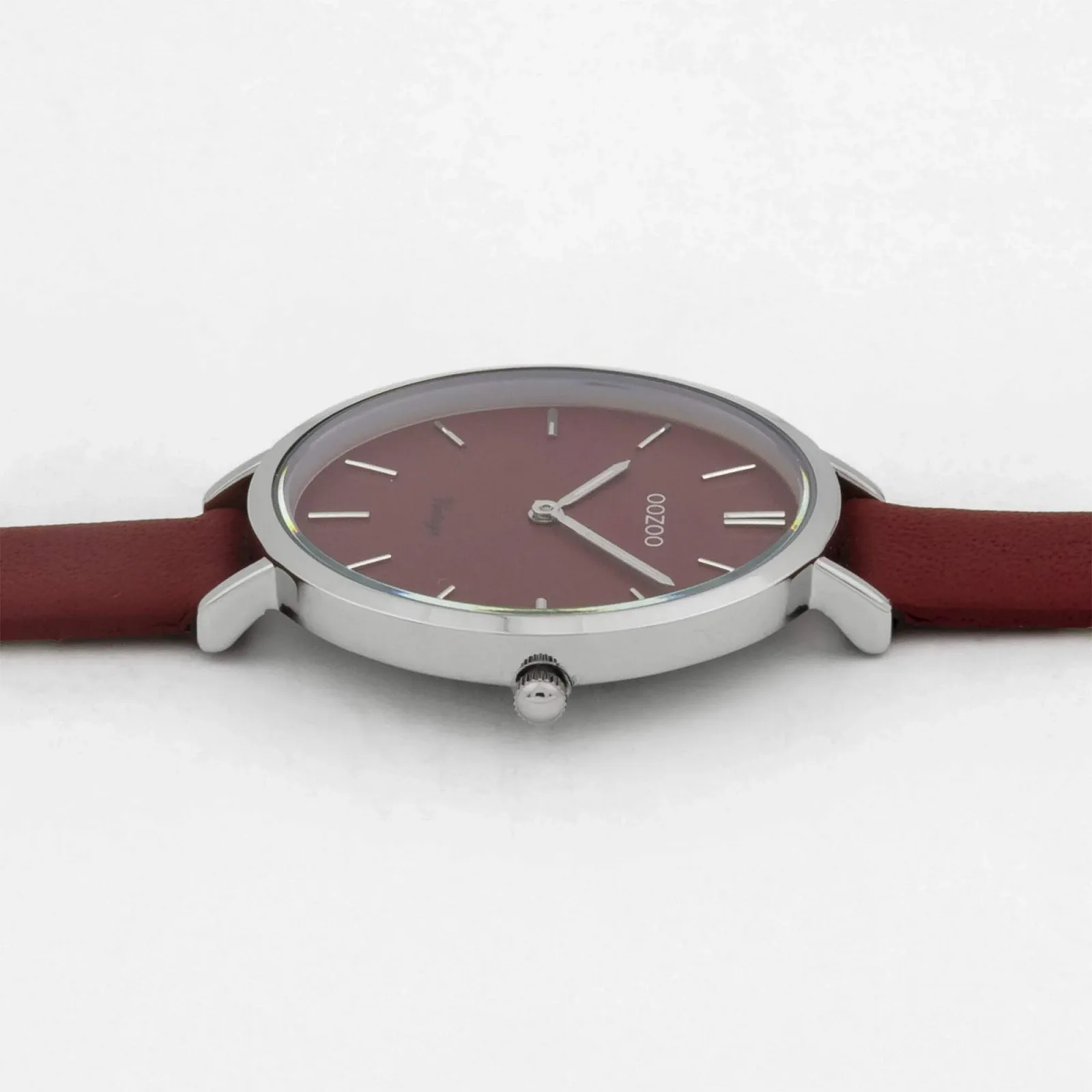 Часы OOZOO Vintage Burgundy C9815 (34 мм), фото №3 Часы OOZOO Vintage Burgundy C9815 (34 мм), фото №3