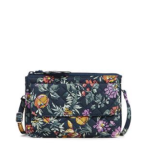 Гаманець Crossbody Vera Bradley RFID захист, бавовна - Фото 1