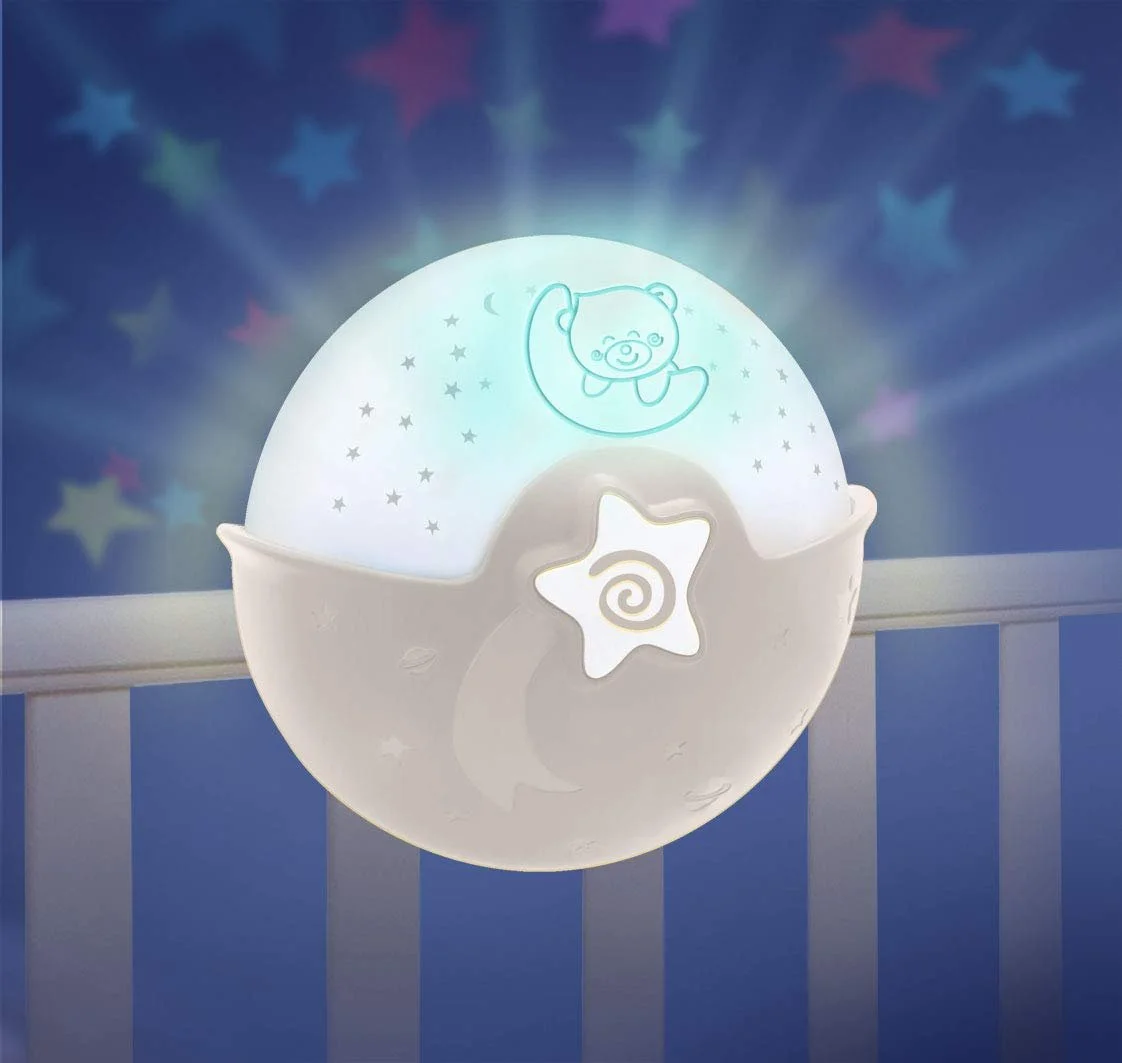 Нічник-проектор Infantino настільний сірий, фото №3