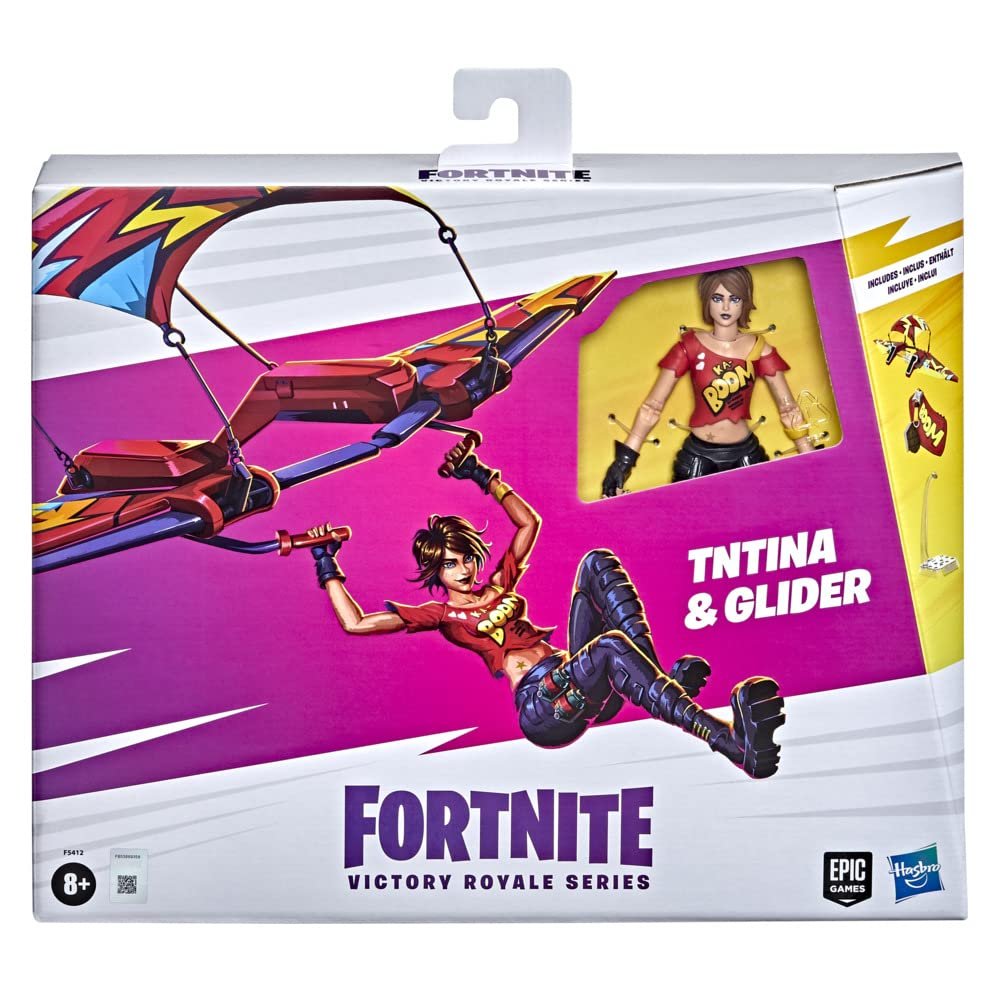 Фигурка Hasbro Fortnite Victory Royale Series TNTina с глайдером, коллекционная, 15 см с аксессуарами, от 8 лет, фото №3