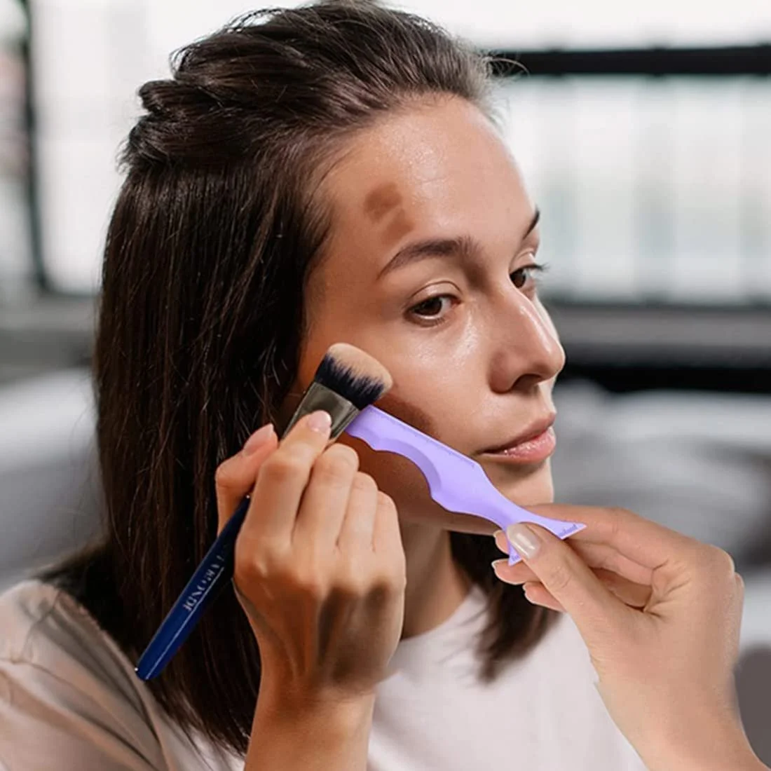 Трафарет для подводки Stencil Aid Silicone многофункциональный гибкий, фото №5 Трафарет для подводки Stencil Aid Silicone многофункциональный гибкий, фото №5