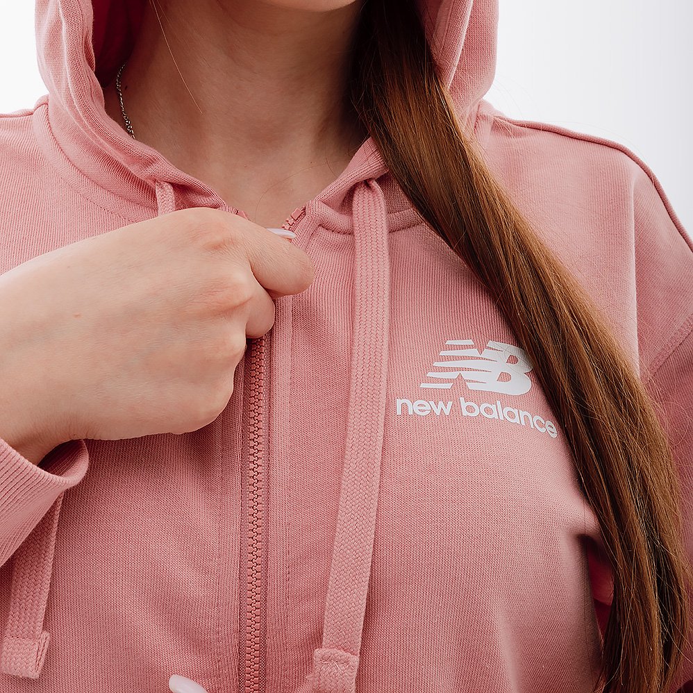 Джемпер New Balance Essentials Stacked Logo FZ M, фото №3