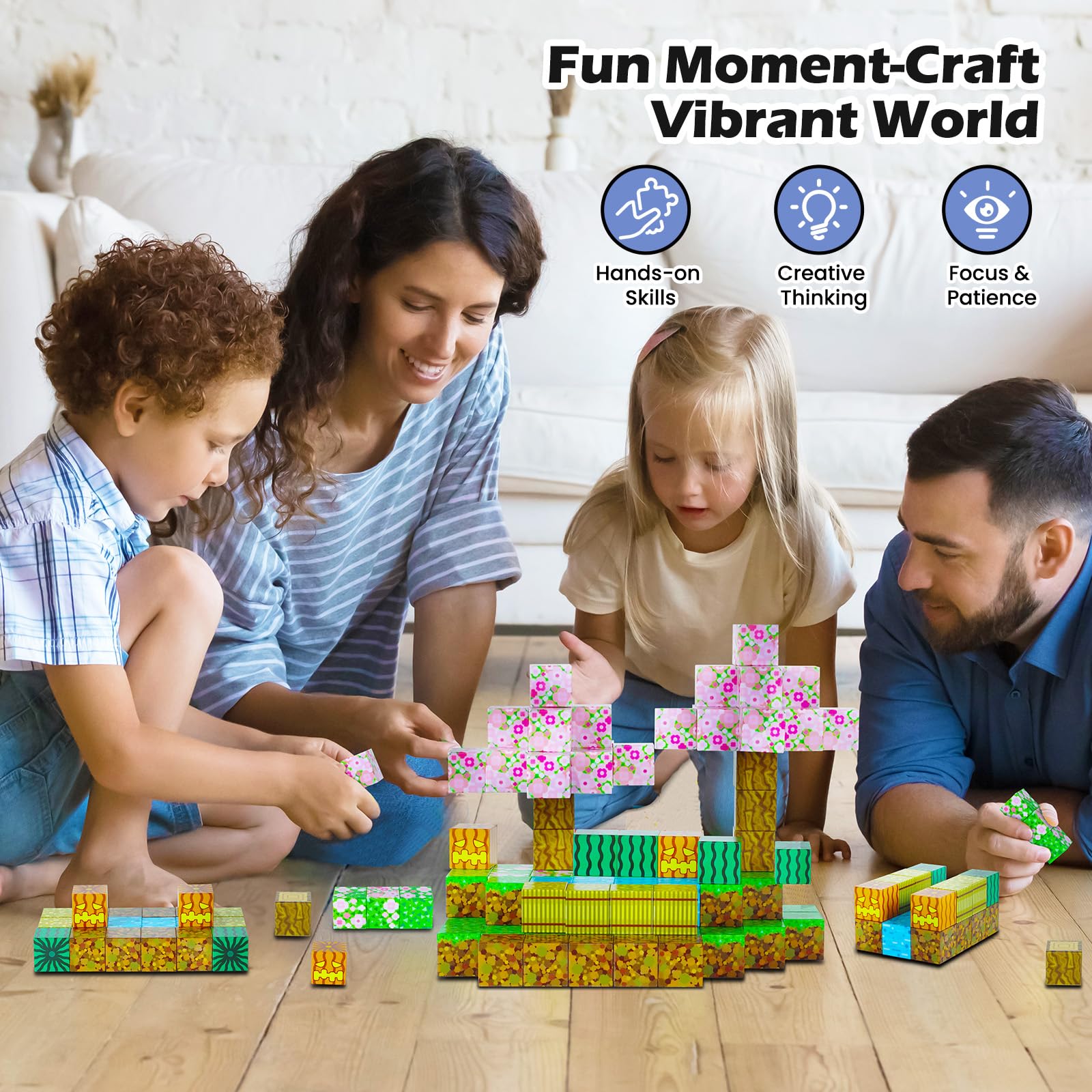 Игрушка Kid Odyssey Magnetic Building Blocks 37 шт., фото №6