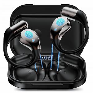 Наушники-переводчики AI Bluetooth 6.0, 164 языка, 40 часов, черный - Фото 1