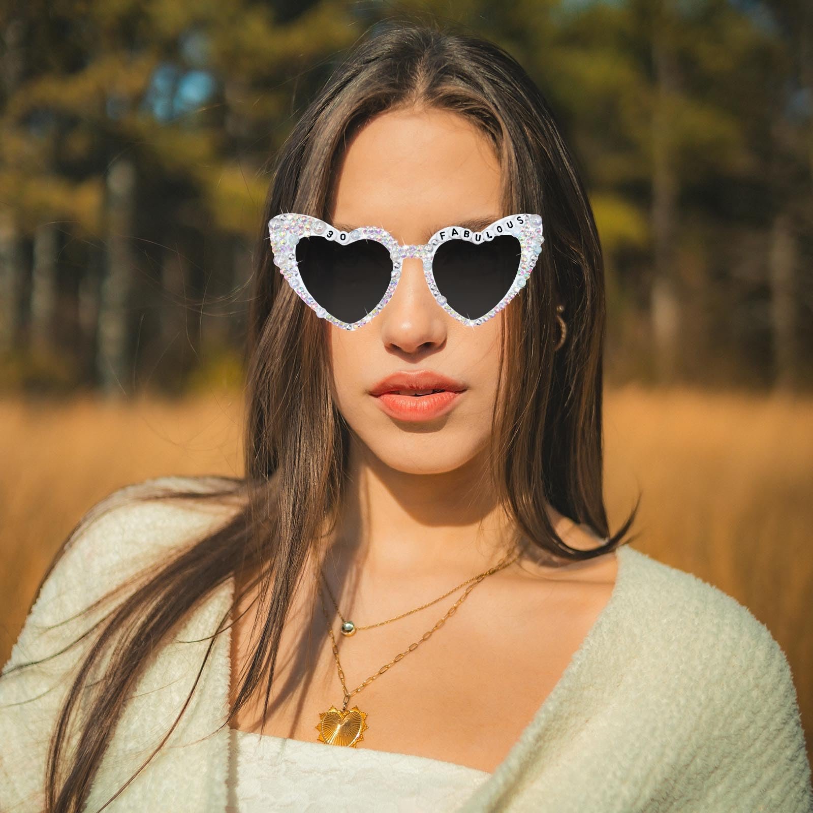 Очки Тип Topfunyy 30th Birthday Белые, фото №3