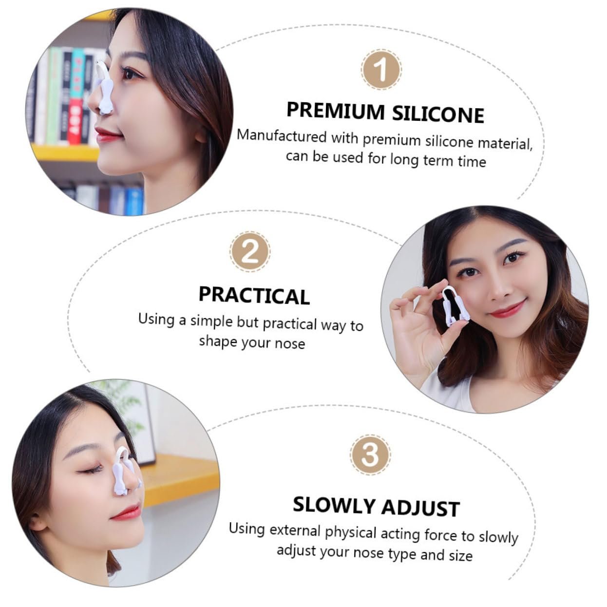 Кліпса для носа WOONEKY проти хропіння, фото №8 Кліпса для носа WOONEKY проти хропіння, фото №8