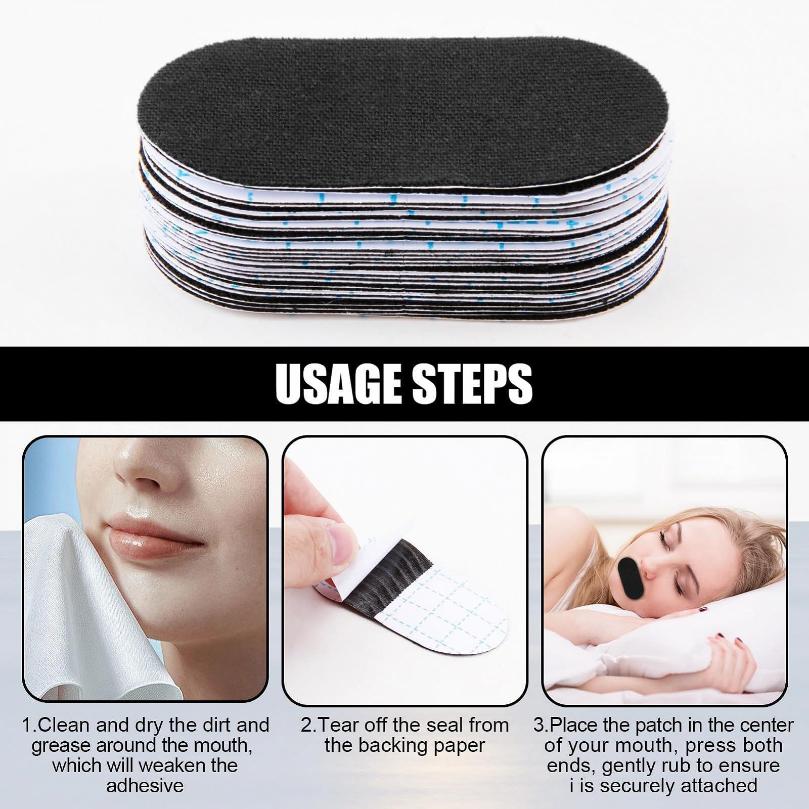 Пластирі від хропіння SRLWMYI 30 шт для рота для бороданів, для кращого сну та дихання, фото №6