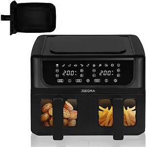 Купити Мультипіч Zeegma Knapper Dual 1700 Вт 9 л 11 програм 60-200 °C Чорна - Фото 1 Мультипіч Zeegma Knapper Dual 1700 Вт 9 л 11 програм 60-200 °C Чорна - Фото 1