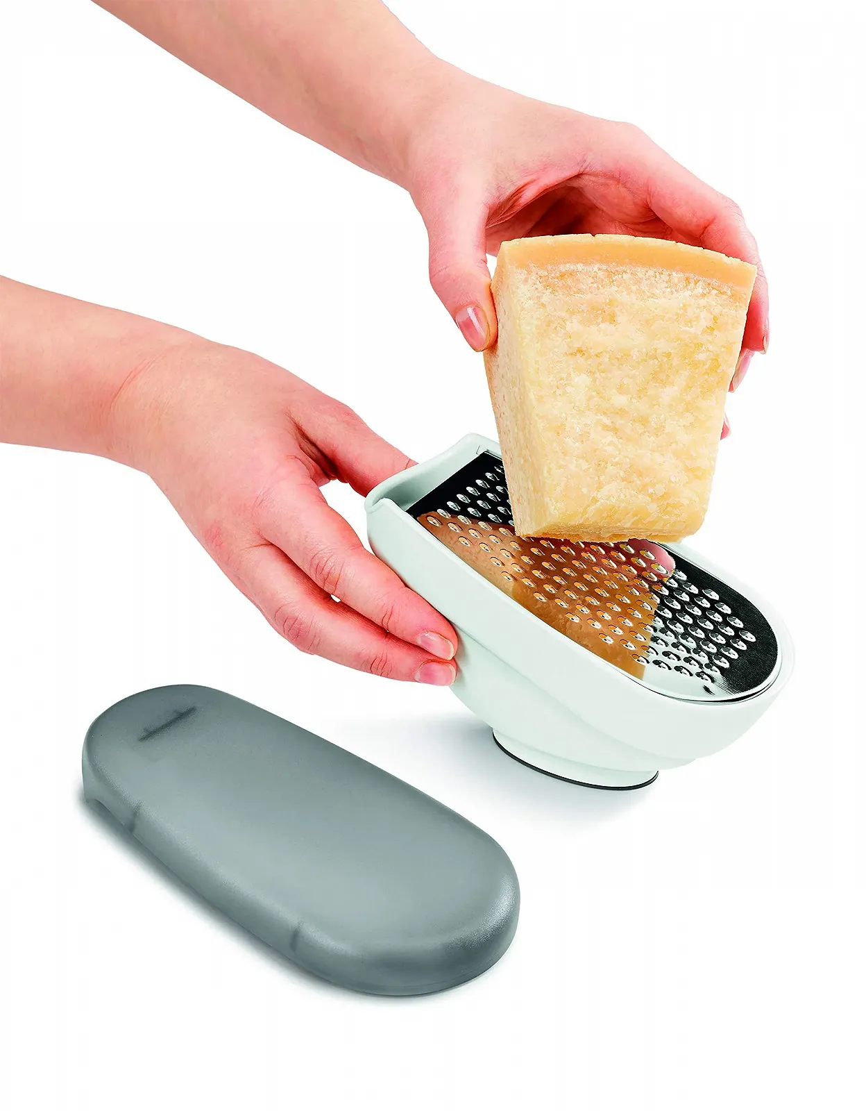 Терка Metaltex 199709080 з контейнером, пластик, нержавіюча сталь, звичайна, фото №8