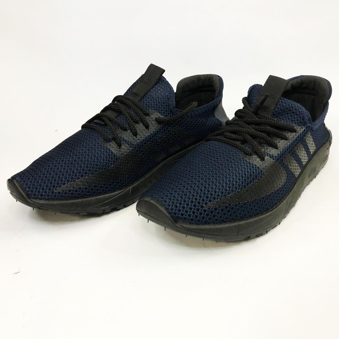 Текстильные кроссовки сеткой 44 размер Спортивные мужские летние Модель 92274 Цвет синий, фото №1