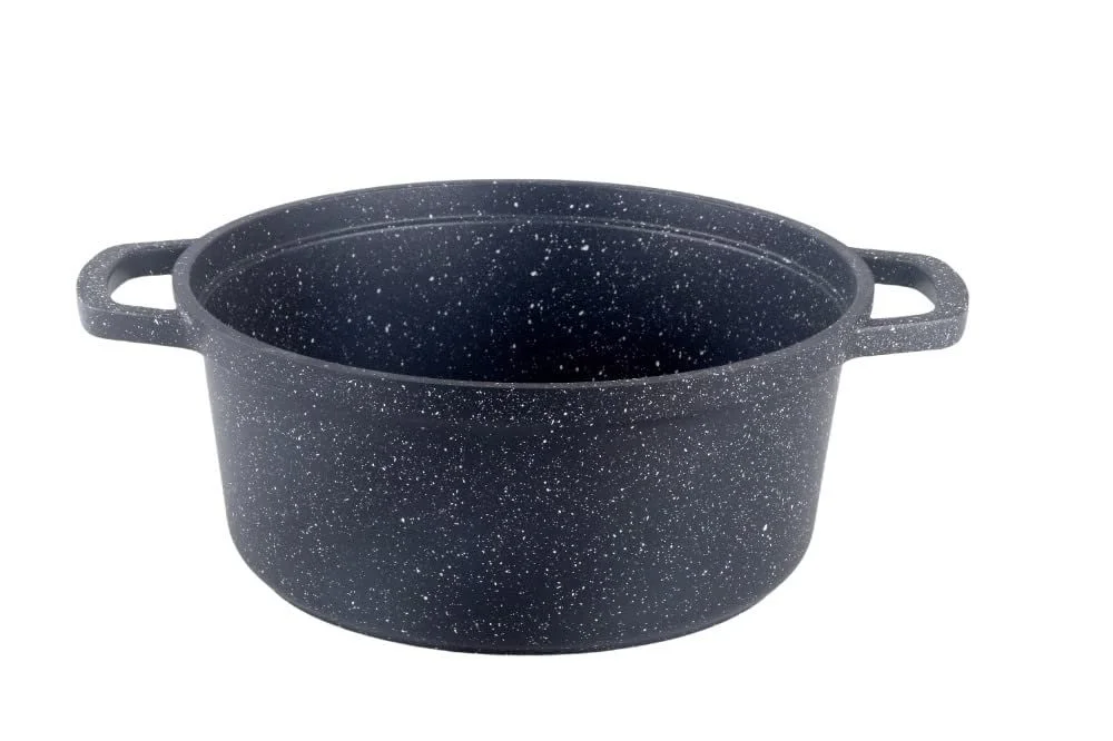 Кастрюля Kamberg 0008193 16 см Круглая Литой алюминий Черный, фото №3 Кастрюля Kamberg 0008193 16 см Круглая Литой алюминий Черный, фото №3