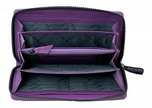 Гаманець на блискавці BRAUN BÜFFEL Capri L Фіолетовий synthetic.ua - Фото 1