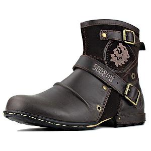Ботинки Chukka OSSTONE OS-5008-1-NH-DE-R Кожаные - Фото 1