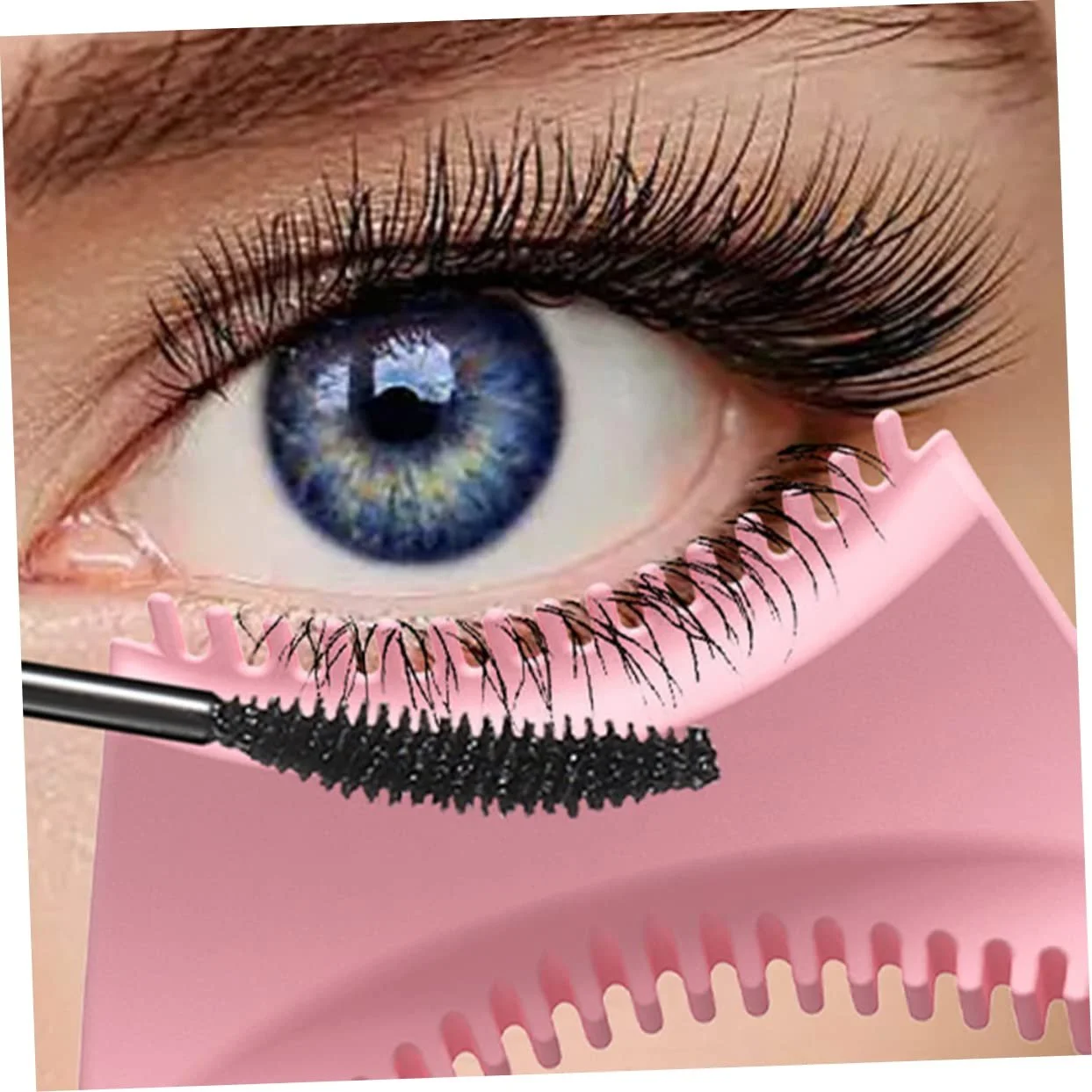 Трафарет для Подводки Глаз FRCOLOR, Набор, Силикон, Многоразовый, фото №5