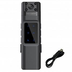 Ручка GKKICO Mini DV Recorder 1080P 180 Degree Поворотный объектив ИК ночное видение - Фото 1