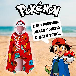 Пончо Pokemon Покебол Пікачу synthetic.ua - Фото 1