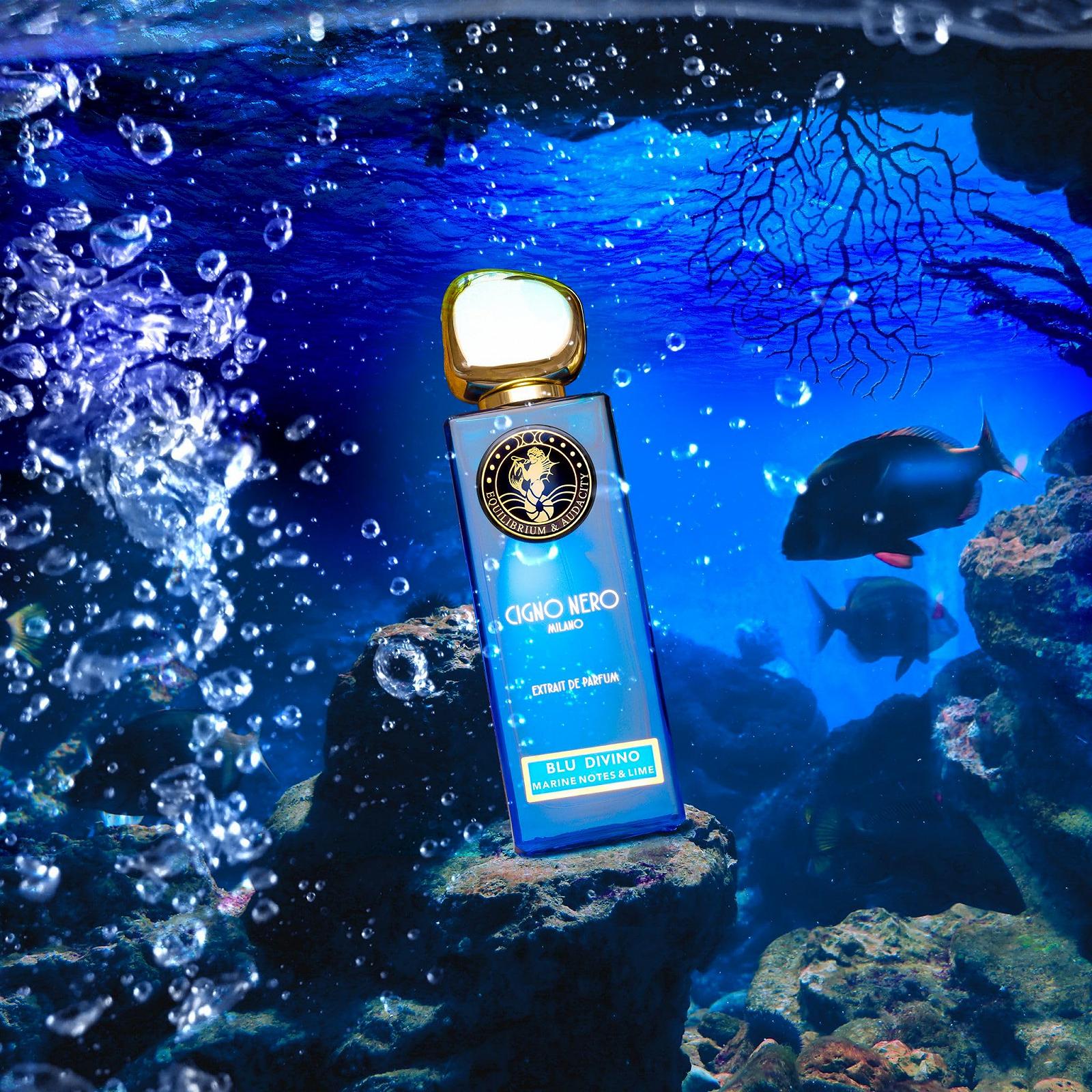 Парфюмированная вода Cigno Nero Milano BLU DIVINO 50 мл, фото №2 Парфюмированная вода Cigno Nero Milano BLU DIVINO 50 мл, фото №2