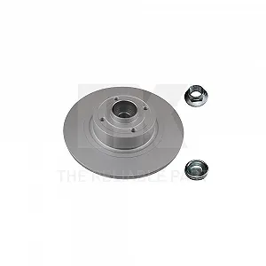 Гальмівний диск NK 313965 для RENAULT задня вісь - Фото 1