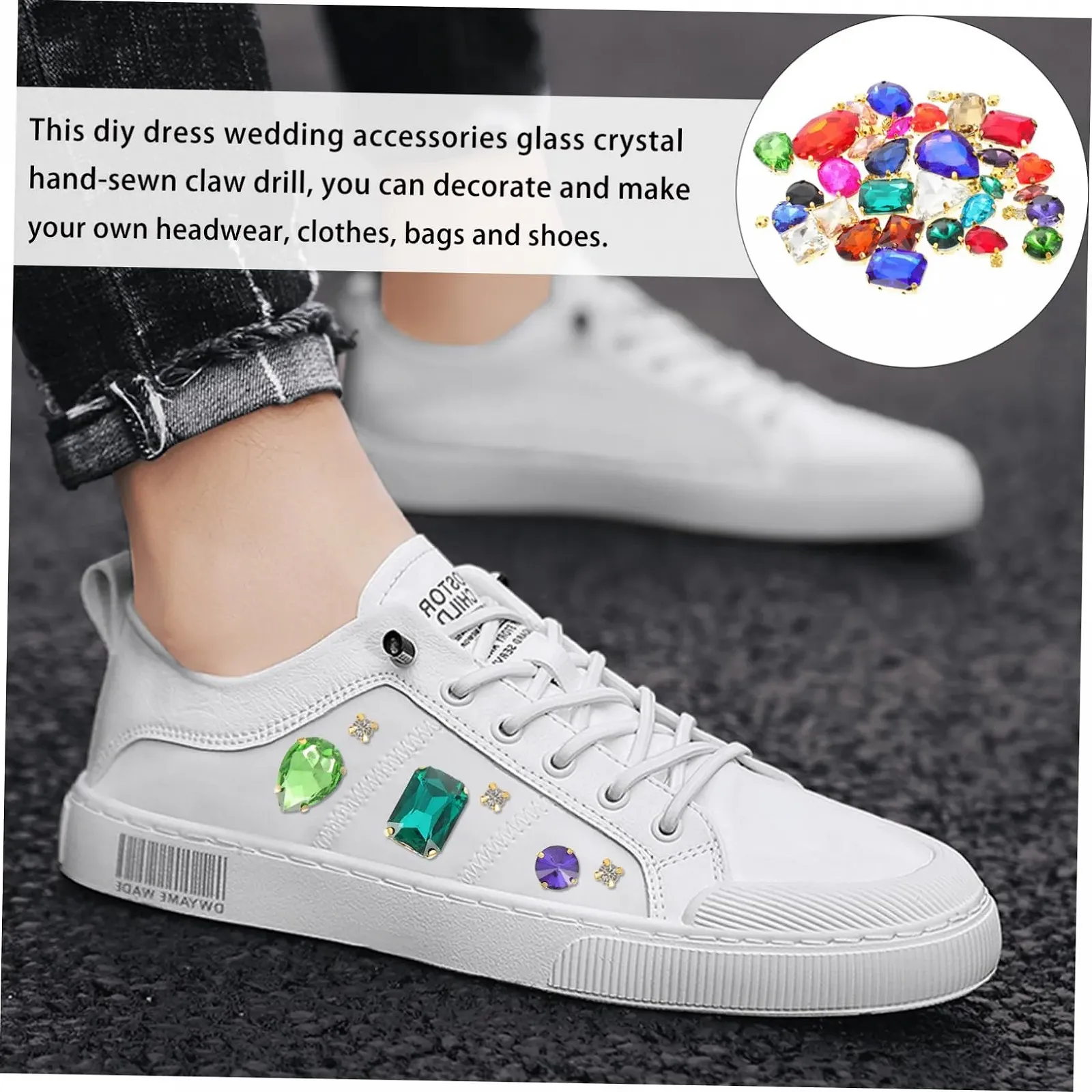 Набор Стеклянные DIY Бриллианты для украшения одежды, фото №4