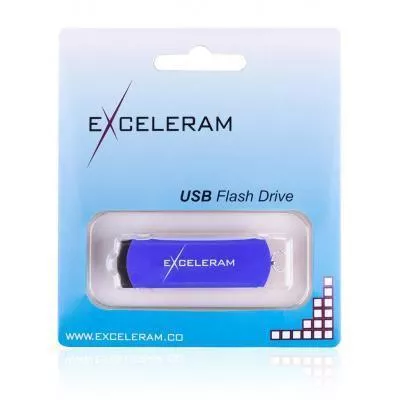 USB флеш-накопитель Exceleram 64GB P2 Series Blue/Black USB 3.1 Gen 1 EXP2U3BLB64, фото №8