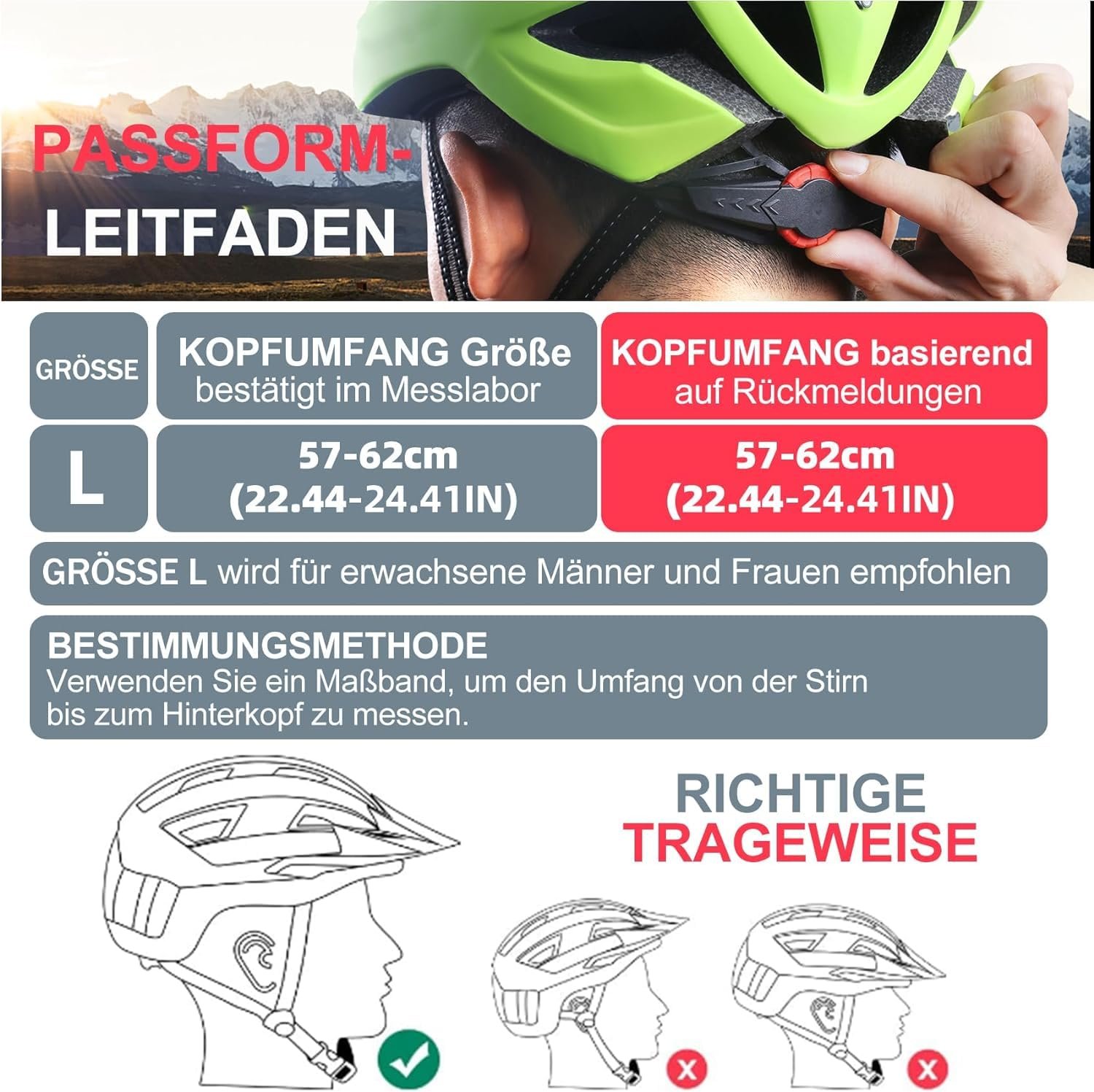 Велосипедний шолом KINGLEAD MTB з магнітним візором, регульований, легкий, з вбудованим світлодіодним заднім ліхтарем, фото №8