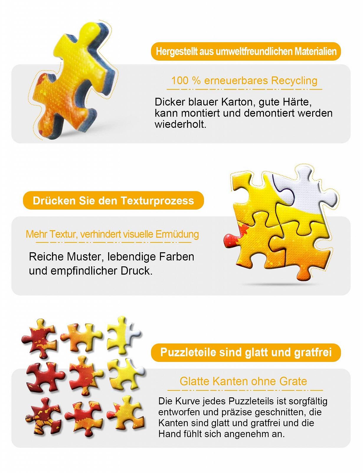 Набір міні-пазлів LinPuzzle 150 елементів двосторонні 4 шт., фото №3 Набір міні-пазлів LinPuzzle 150 елементів двосторонні 4 шт., фото №3