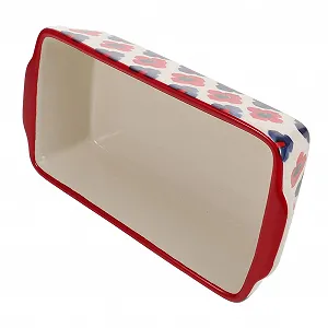 Купити Форма для запікання Gatuida Керамічна Прямокутна з подвійними ручками Термостійка - Фото 1 Форма для запікання Gatuida Керамічна Прямокутна з подвійними ручками Термостійка - Фото 1