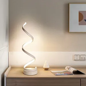 Настільні лампи 2 шт. Spiral LED 16 Вт 1440 лм 4500 K White synthetic.ua - Фото 1