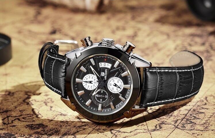 Часы Megir 2020 Montre Dark, фото №6