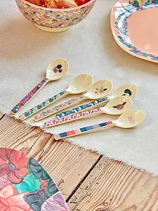 Ложка Rice Coffee Меламін A New York Minute Набір 6 штук synthetic.ua - Фото 1