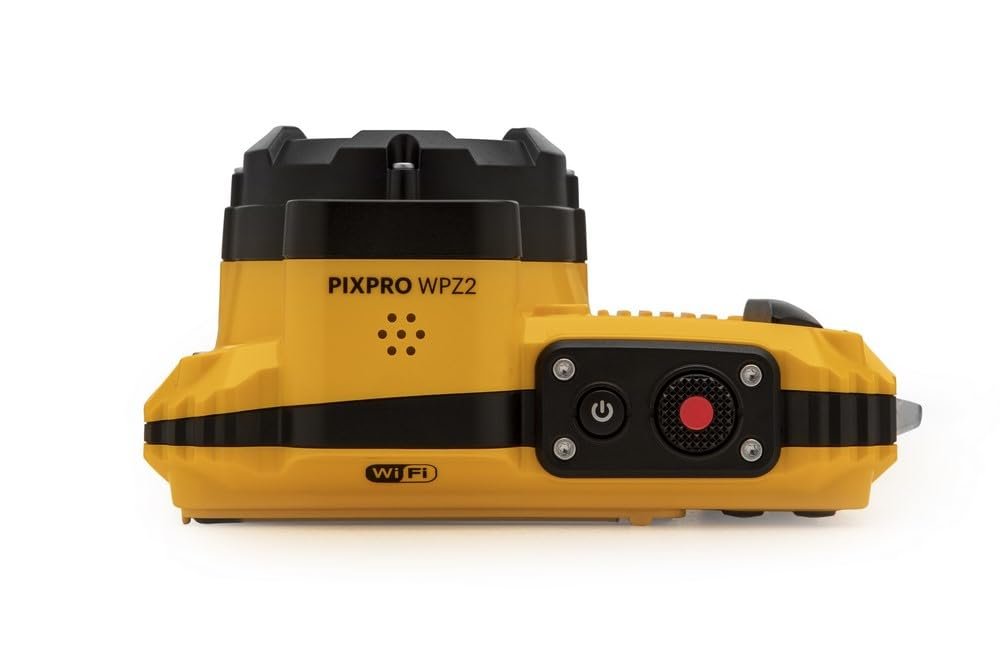 Компактная цифровая камера KODAK Pixpro WPZ2 16 Мп, водонепроницаемая до 15 м, ударопрочная, видео 720p, ЖК-экран 2.7 - литий-ионный аккумулятор, желтая, фото №4