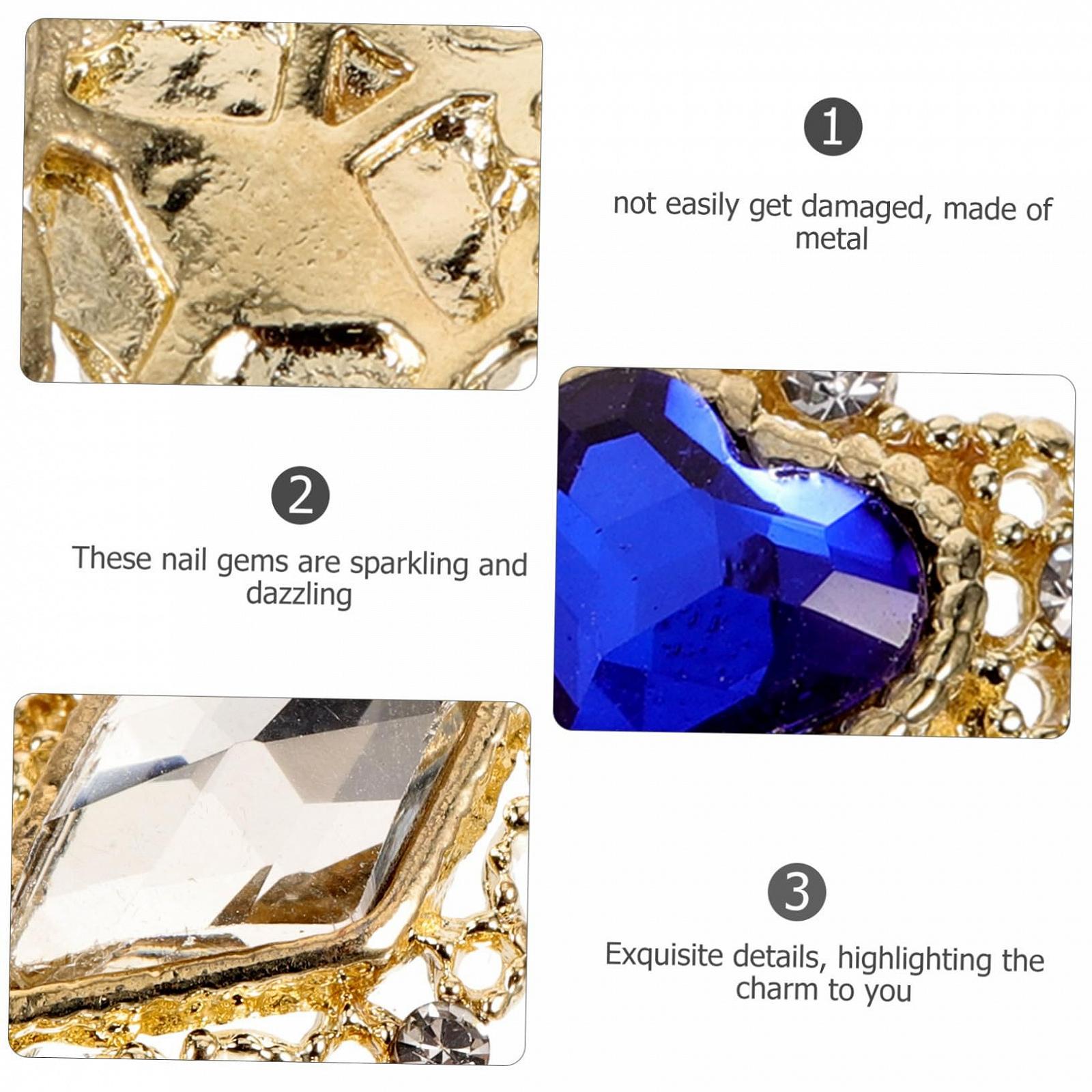 Стрази для нігтів DIY Nail Art Металеві прикраси для манікюру, фото №3 Стрази для нігтів DIY Nail Art Металеві прикраси для манікюру, фото №3