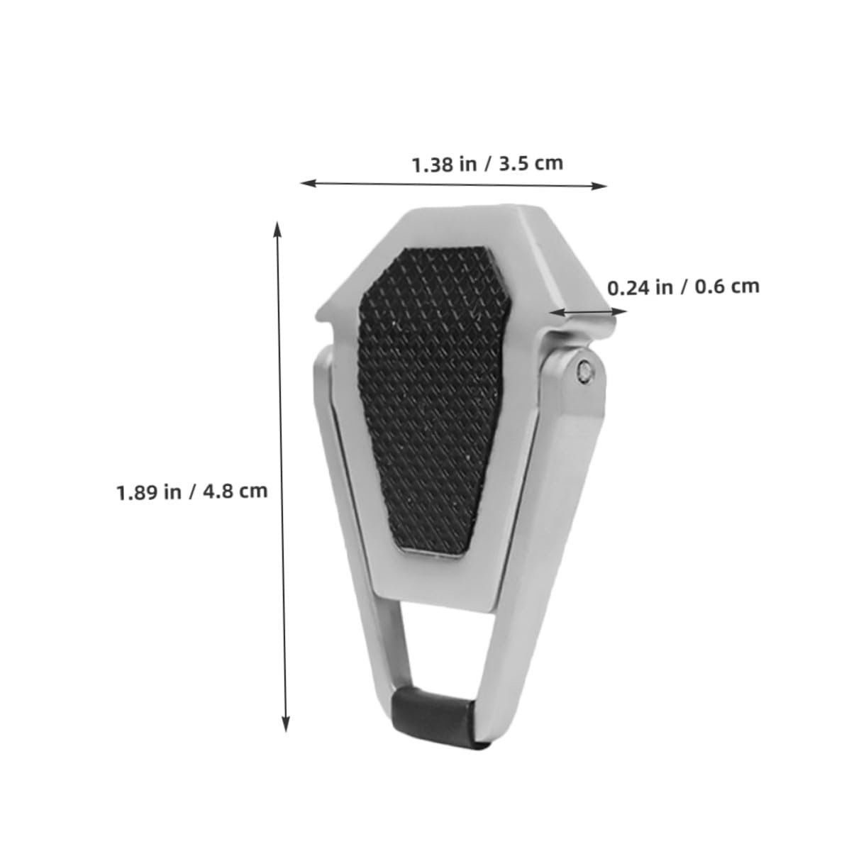 Підставка Sewroro, складана, для ноутбука, 4 шт., з цинкового сплаву, ергономічна, плавно регульована, для подорожей, офісу, комп'ютера, фото №2