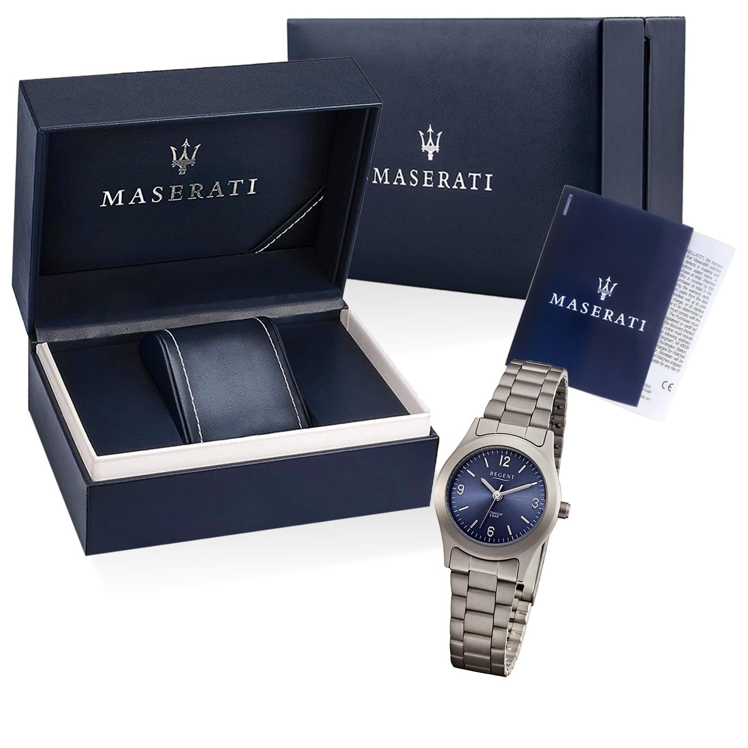 Женские аналоговые часы REGENT URF1440 Металлический ремешок Серый, серо-голубой, Браслет, фото №4