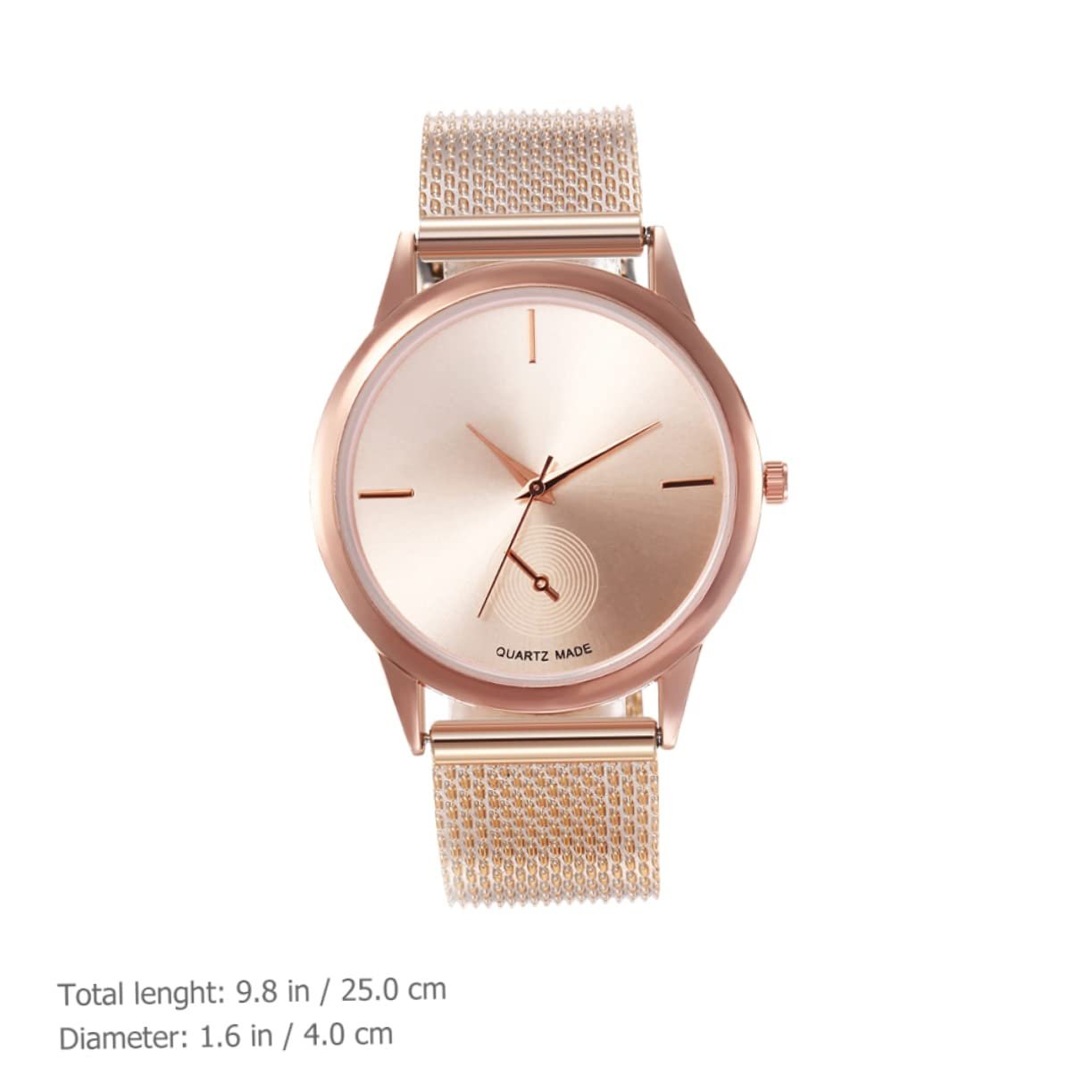 Часы кварцевые LIFKOME Женские Изящные Повседневные Деловые Часы для Девушек Ажурные Часы из Сплава Женские Часы Обычное Стеклянное Зеркало, золотой, Браслет, фото №8