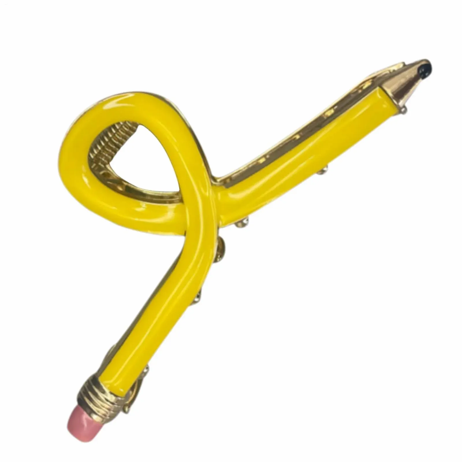 Заколка для волос в форме карандаша металлическая, фото №6 Заколка для волос в форме карандаша металлическая, фото №6