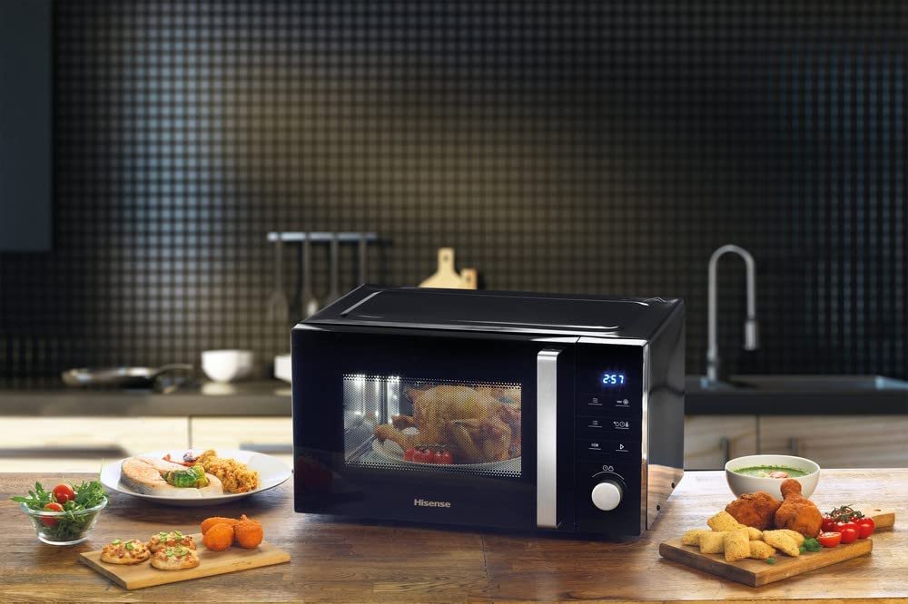 Микроволновая печь Hisense H25MOBS1HC 25 L 900 W 7 программ гриль конвекция Black, фото №5 Микроволновая печь Hisense H25MOBS1HC 25 L 900 W 7 программ гриль конвекция Black, фото №5
