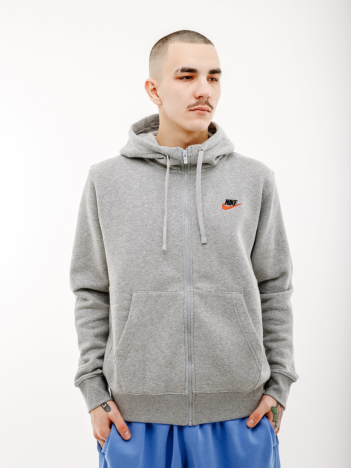 Джемпер Nike CLUB DT HOODIE FZ BB XL, фото №1