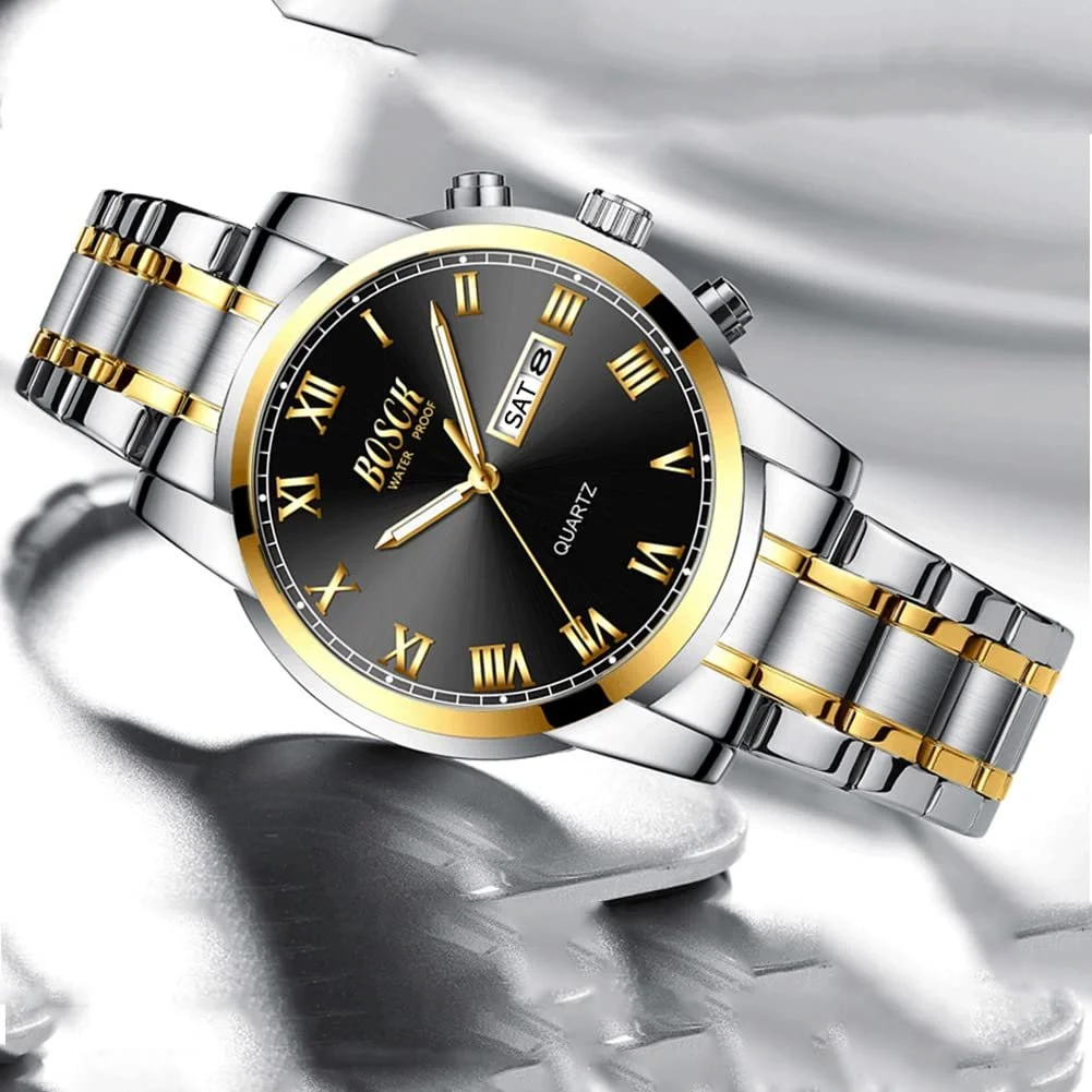 Чоловічий аналоговий годинник 42 мм Великий циферблат Легкий для читання з підсвічуванням, фото №6 Чоловічий аналоговий годинник 42 мм Великий циферблат Легкий для читання з підсвічуванням, фото №6