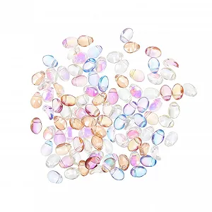 Стразы для ногтей Самоклеящиеся кристаллы для творчества Блестящие ювелирные камни для профессионального и домашнего использования, 100 шт - Фото 1