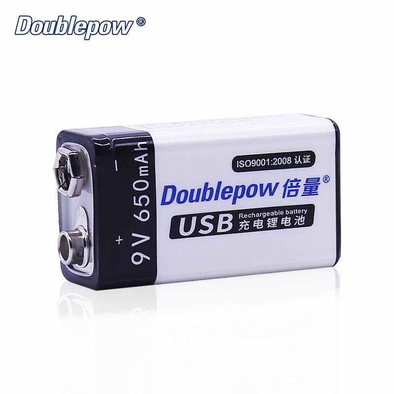 Аккумулятор крона 9v 650 mAh с USB ЮСБ в металлоискатель gp pointer md4030 для поинтера, фото №2