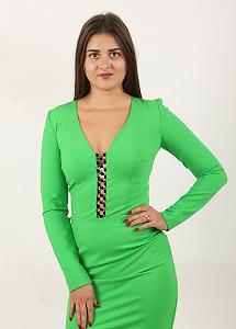 Платье Enna Levoni S Салатовый (ND-14449-Lime green - Фото 1