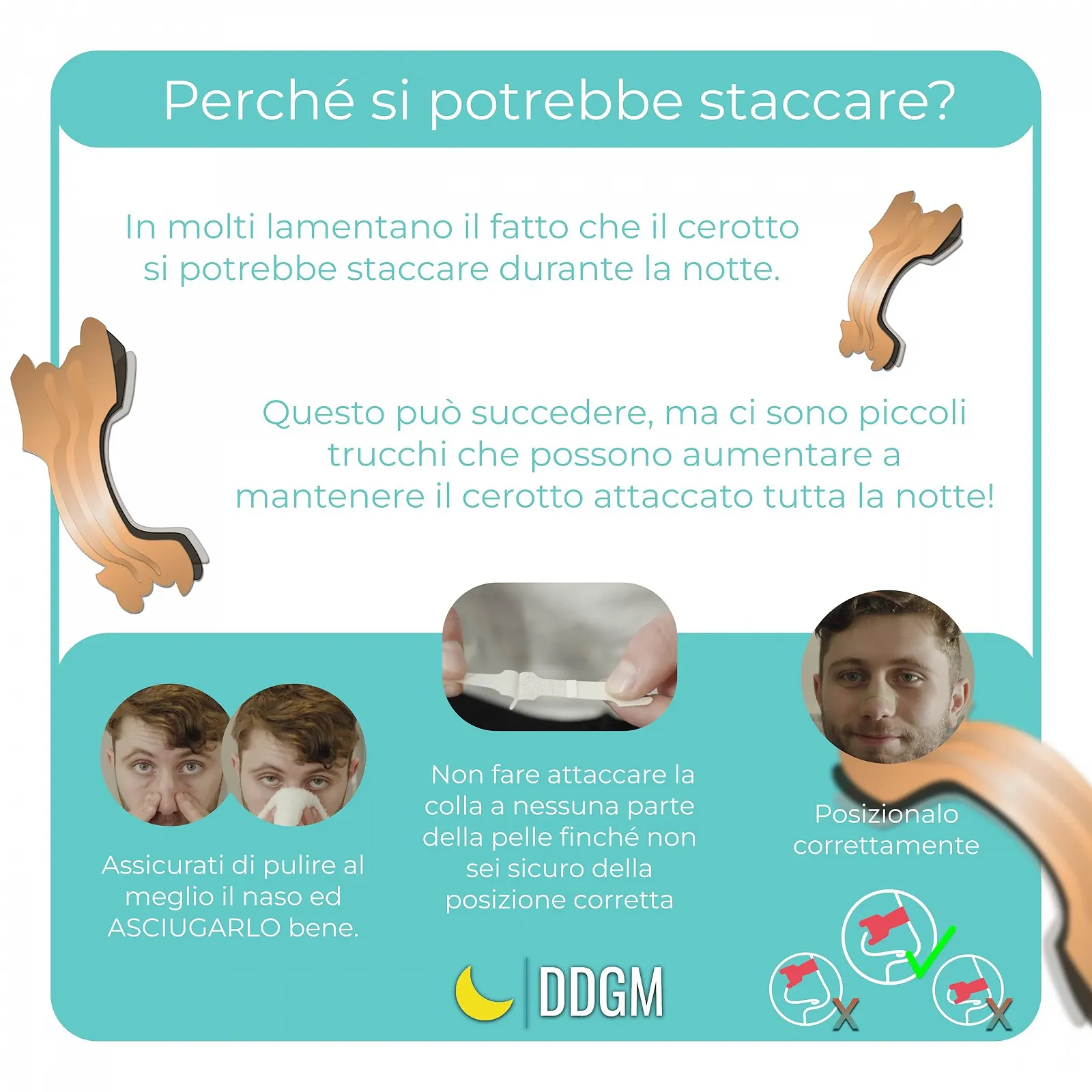 Назальні смужки 10 шт для полегшення нічного та спортивного дихання, фото №3 Назальні смужки 10 шт для полегшення нічного та спортивного дихання, фото №3