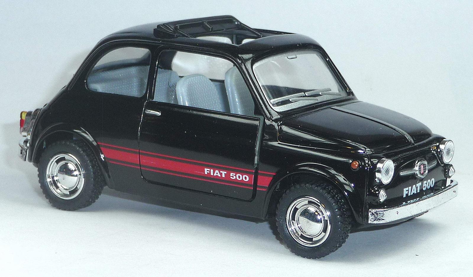 Модель Generisch Fiat 500 Injection Moulded Приблизительно 12 см Черный, фото №1 Модель Generisch Fiat 500 Injection Moulded Приблизительно 12 см Черный, фото №1