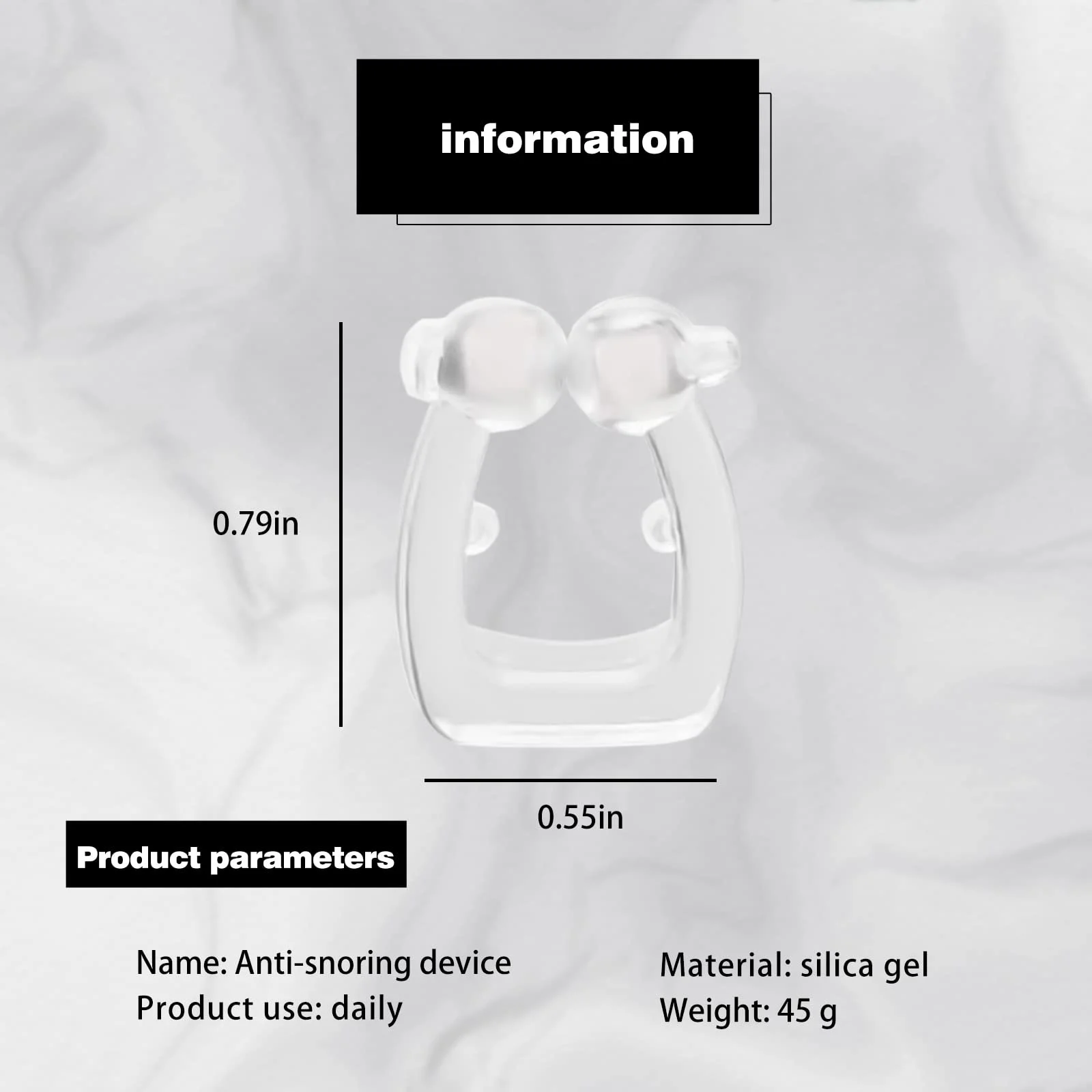 Клипсы против храпа 8 шт Магнитный разделитель для носа, фото №2 Клипсы против храпа 8 шт Магнитный разделитель для носа, фото №2