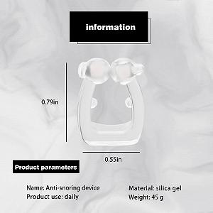 Кліпси проти хропіння 8 шт Магнітний роздільник для носа synthetic.ua - Фото 1