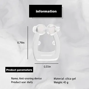 Клипсы против храпа 8 шт Магнитный разделитель для носа synthetic.ua - Фото 1